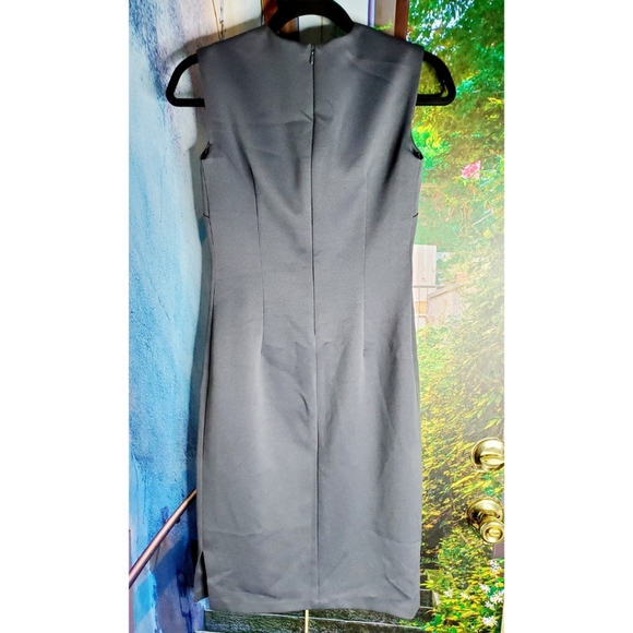 Rabbit Rabbit Rabbit Designs Silver and Gray Formal Midi Dress - Picture 3 of 6